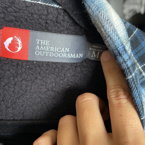 Men’s Flannel Jacket - Picture 3 of 4